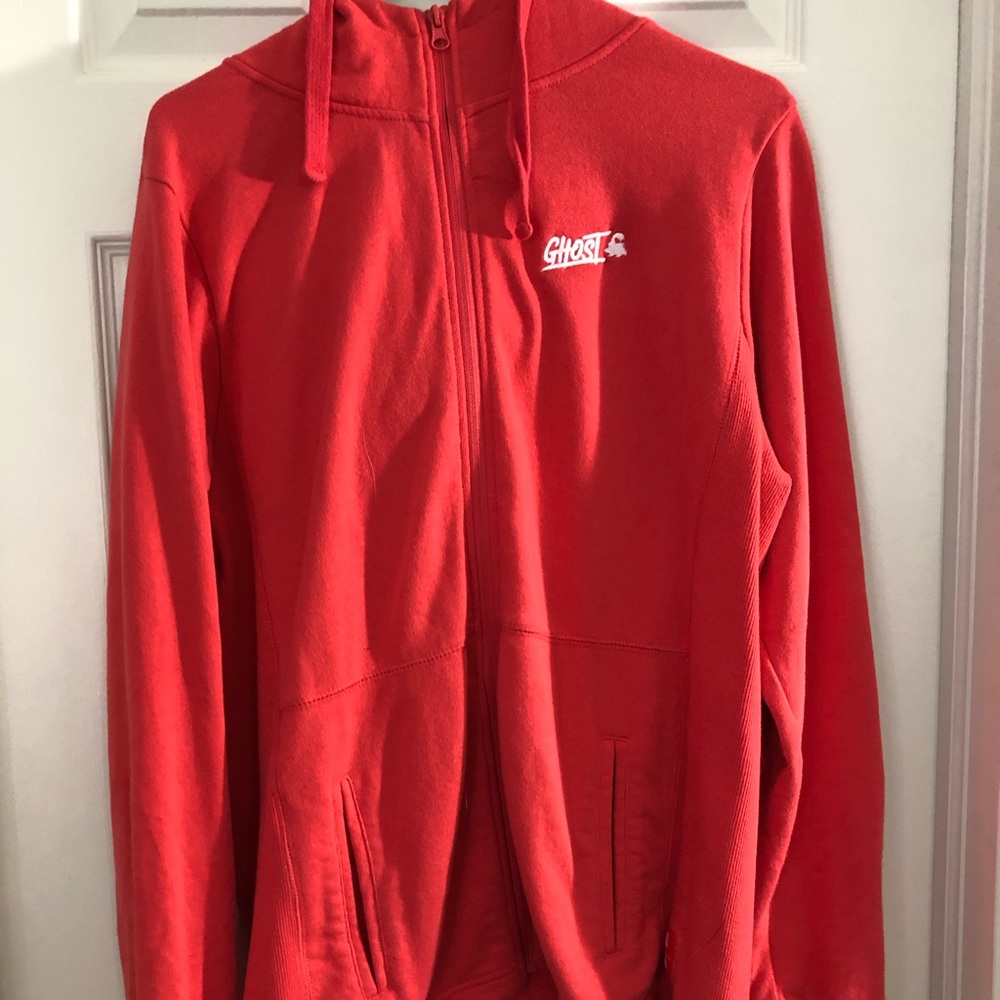 GHOST Lifestyle Men’s zipper up hoodie - Infared